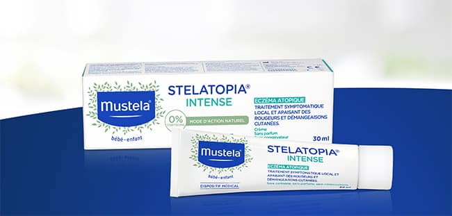 Testez gratuitement le traitement Stelatopia Intense de Mustela avec TRND