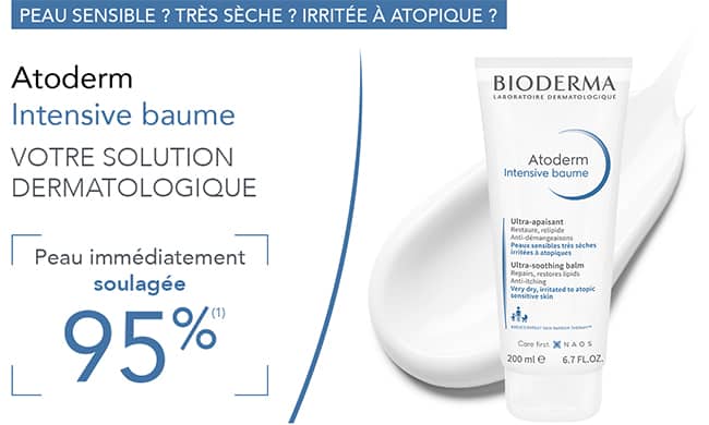 Gagnez un soin Atoderm Intensive Baume de Bioderma