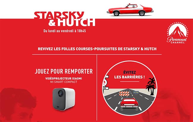 Jeu Starsky & Hutch : 2 vidéoprojecteurs Xiaomi Mi Smart à gagner