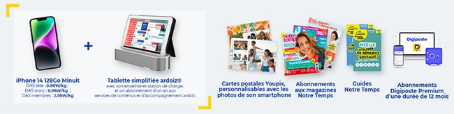 Les cadeaux à gagner