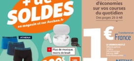 Catalogue Soldes Auchan été 2022