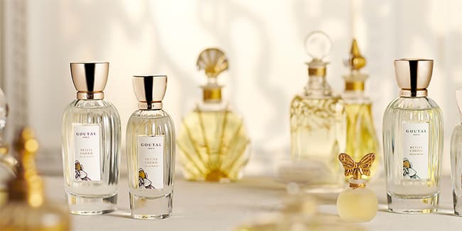 Retirer votre duo d’échantillons de l’eau de toilette Petite Chérie en boutique Goutal