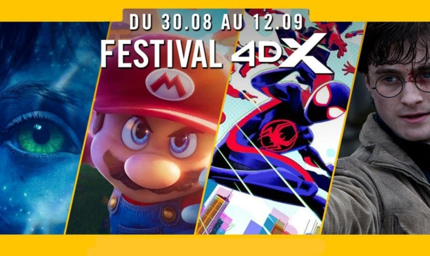 Festival 4DX Pathé : Tarif unique à 10€ la place de cinéma