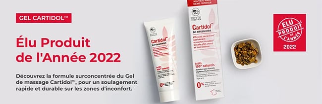 Recevez gratuitement un échantillon de Cartidol Gel Surconcentré Articulaire