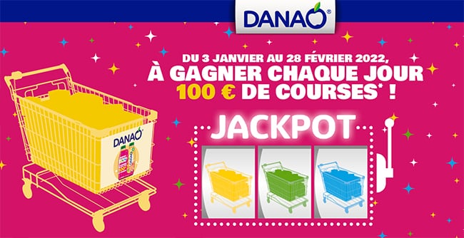 Gagnez une carte cadeau de 100€ avec vos bouteilles de Danao