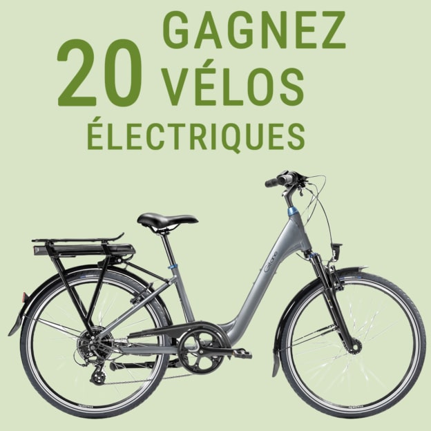 Jeu Le Saviez-vous Henkel / Carrefour : 20 vélos électriques à gagner