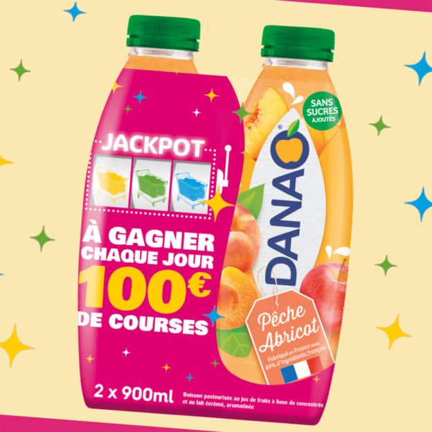 Jeu Danao avec achat : 100€ de courses à gagner chaque jour