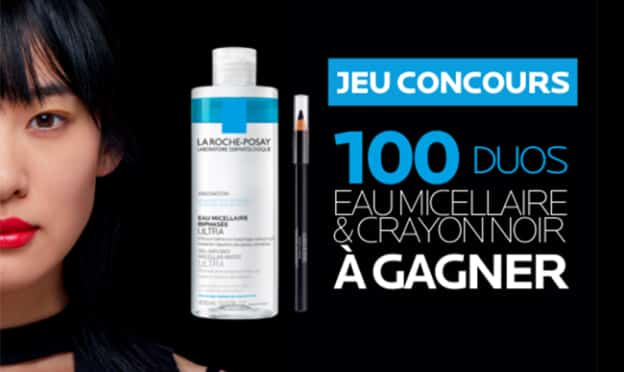 Jeu La Roche-Posay : Duos maquillages-démaquillage à gagner