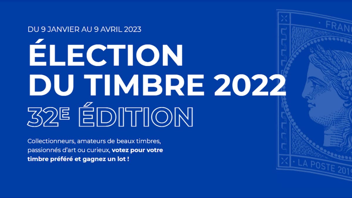 Jeu Élection du Timbre 2022 La Poste