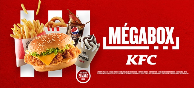 Méga Box KFC édition limitée