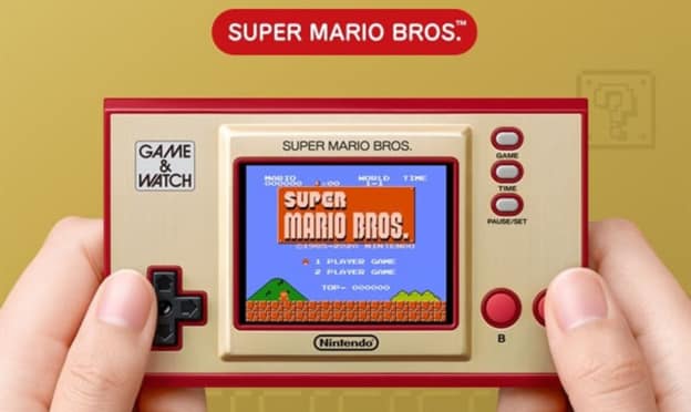 Soldes : Nintendo Game Watch Super Mario à -70% chez Auchan