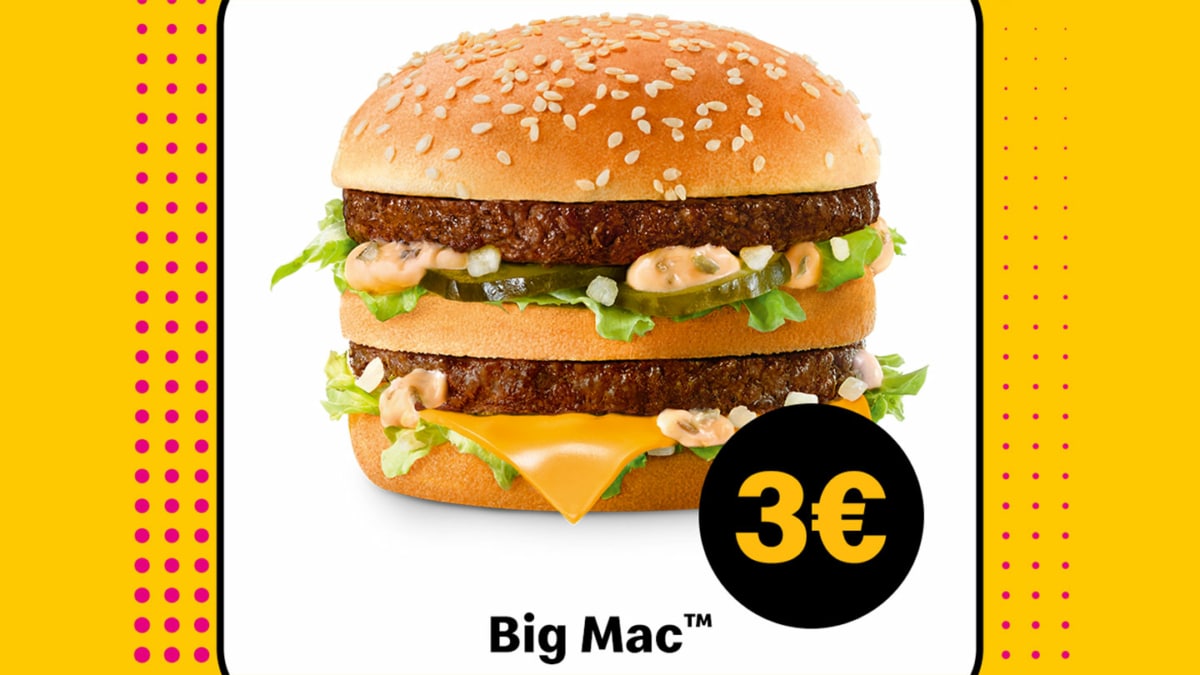 Bon plan McDo : Big Mac à 3€