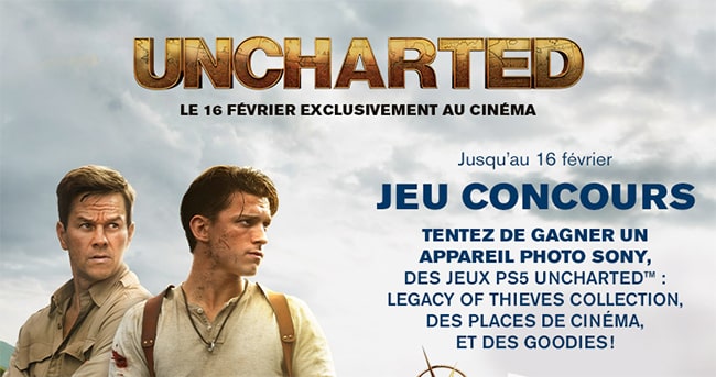 Gagnez un cadeau Uncharted avec Son-Video.com