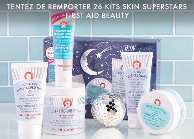 Gagnez une routine de soins Skin Superstars First Aid Beauty avec ELLE