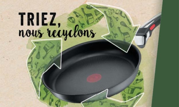 Intermarché : Recyclez vos poêles = Remise sur La Recyclée de Tefal