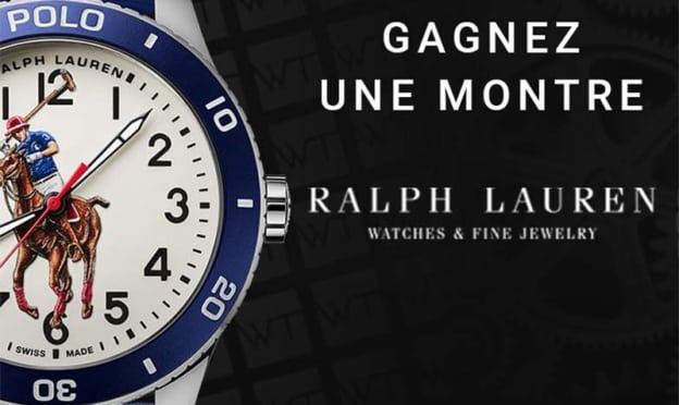 Jeu World Tempus : Montre Ralph Lauren à gagner