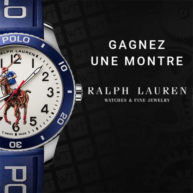 Jeu World Tempus : Montre Ralph Lauren à gagner