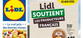 Catalogue Lidl soutient les producteurs du 1 au 7 mars 2023