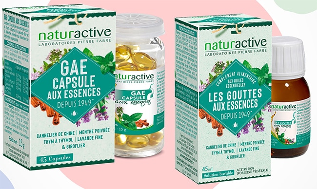 Tentez de tester gratuitement les Gouttes Aux Essences Naturactive avec TRND