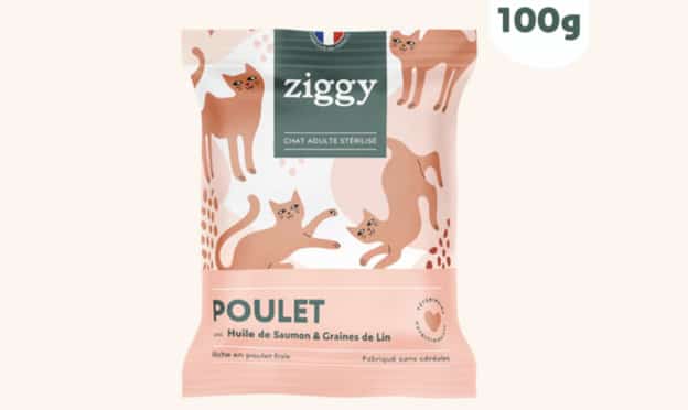Ziggy : Échantillons gratuits de croquettes Poulet pour chat