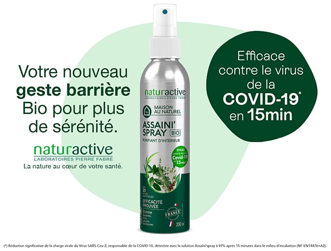 Testez gratuitement Assaini’Spray Huiles essentielles BIO Naturactive avec TRND