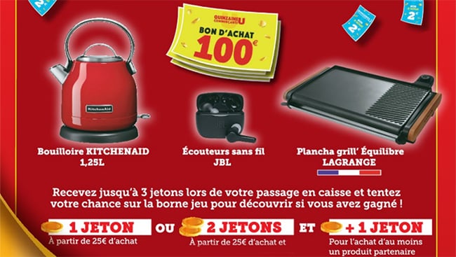 obtenir des jetons U en magasin u