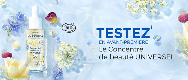 Testez le Concentré de beauté Universel La Source