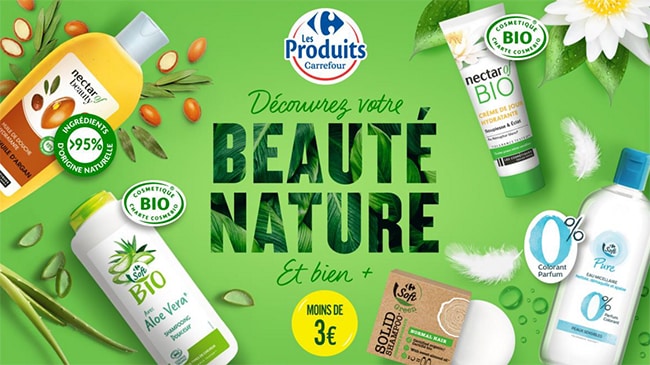 Testez des produits Carrefour Beauté Nature et bien plus avec TRND