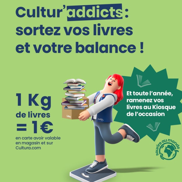 Bon plan Cultura : Rapportez vos vieux livres et obtenez un avoir