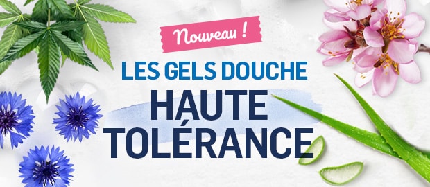 Testez gratuitement 2 gels douche Haute Tolérance Le Petit Marseillais