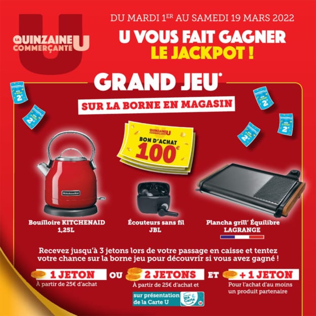 Jeu Magasins-U Quinzaine Commerçante