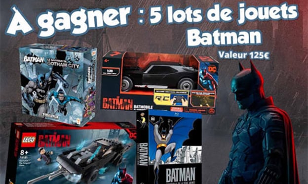 Jeu Maxi Toys : Jouets Batman à gagner
