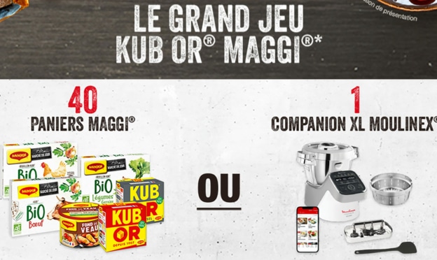 Jeu Croquons la Vie : Companion XL et paniers Maggi à gagner