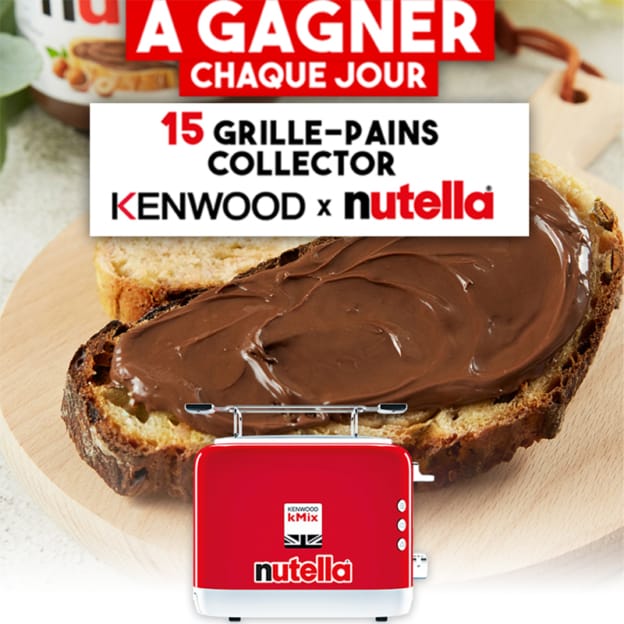 Jeu Nutella : Grille-pains Kenwood à gagner