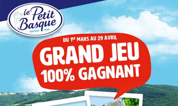Jeu Le Petit Basque : Séjours et lots à gagner