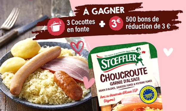 Jeu Ma Chouchoucroutte Stoeffler : Cocottes Le Creuset à gagner