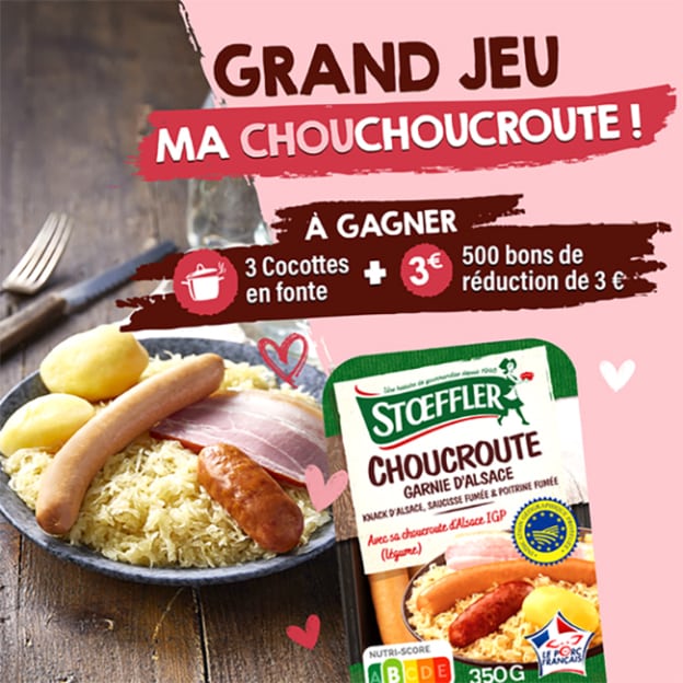 Jeu Ma Chouchoucroutte Stoeffler : Cocottes Le Creuset à gagner