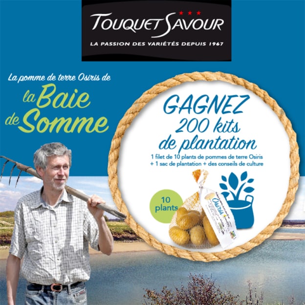 Jeu Touquet Savour : 200 kits de plantation à gagner