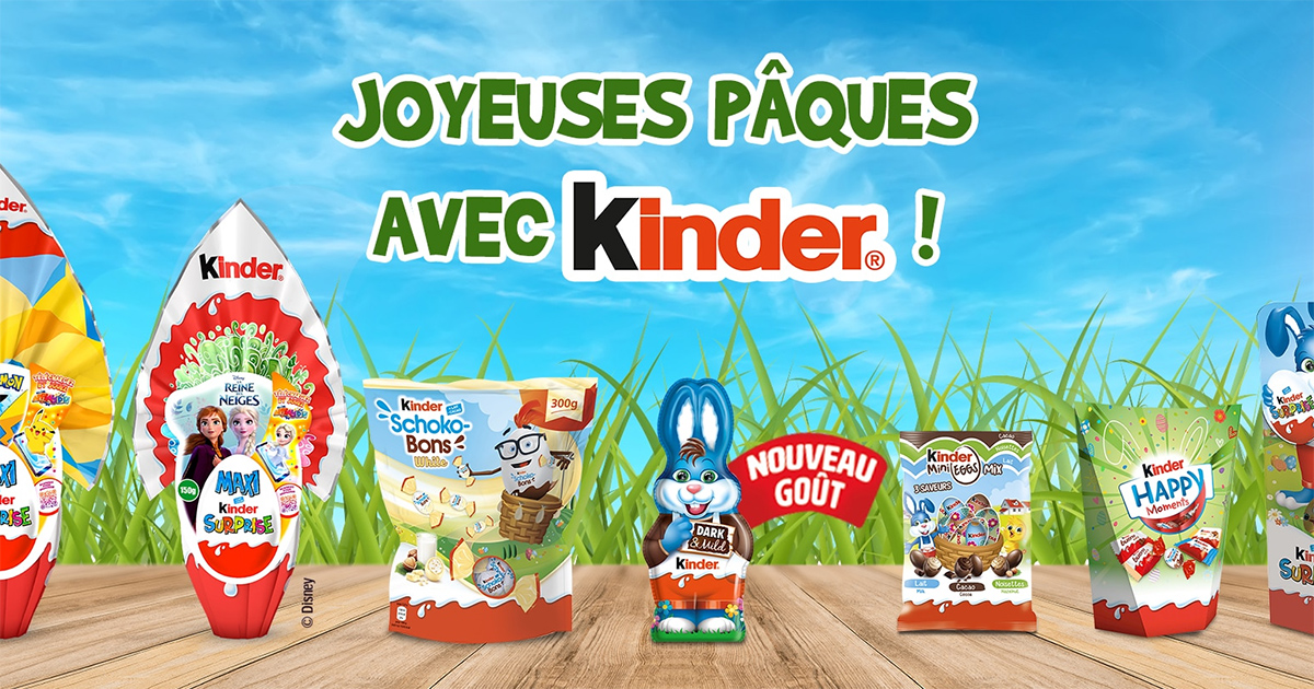 Bons de réduction Kinder à imprimer