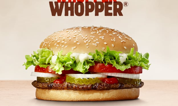 Burger King : Whopper à prix cassé en Drive