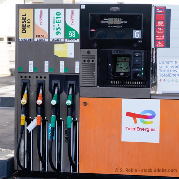 Carburant Total : Remise de 0,25€ / litre dans toutes les stations