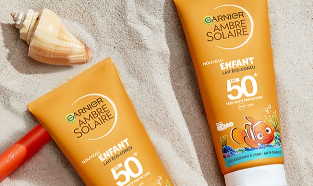 Test Garnier : Laits Ambre Solaire x Nemo pour enfants FPS 50+ gratuits