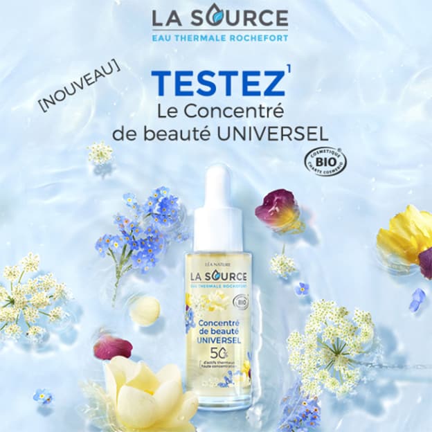 Test La Source : Concentré de beauté Universel gratuits