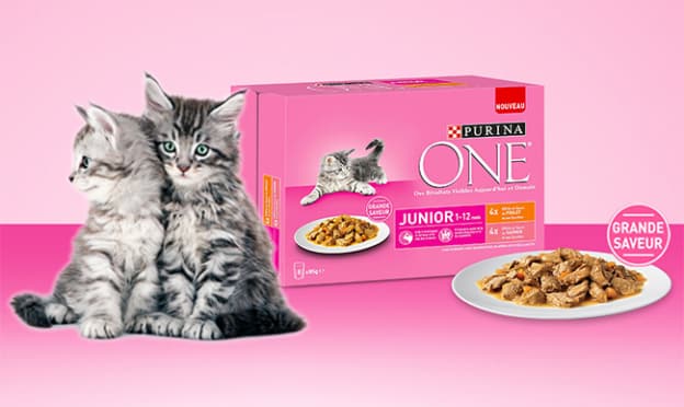 Test Purina : 300 packs de sachets fraîcheur pour chatons gratuits