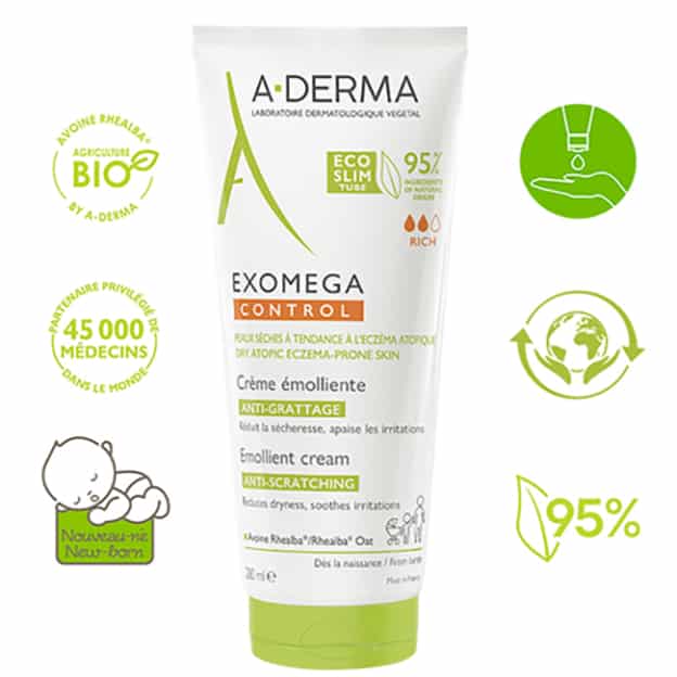 Test A-Derma : Crèmes anti-grattage Exomega Control gratuites