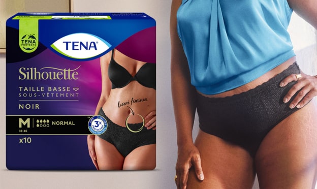 Test Tena Silhouette : Packs de sous-vêtements jetables