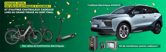 Gagnez une voiture ou l’un des autres lots offerts par Feu Vert