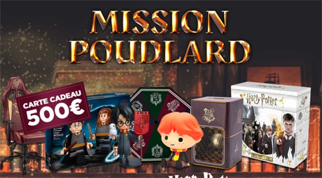 Gagnez un lot Harry Potter, un chèque ciné ou une carte Micromania