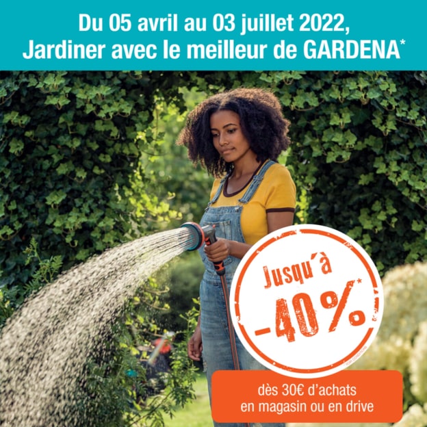 Carrefour : Jusqu’à 40% de remise sur les produits Gardena