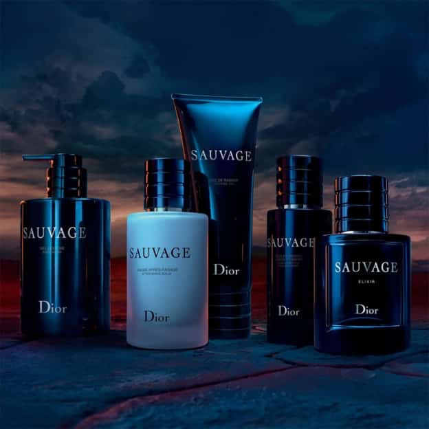 Échantillon gratuits Dior Sauvage : Parfum Elixir + Soin barbe